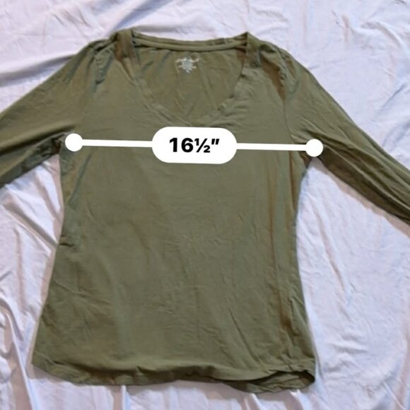 Bundle of SIX Derek Heart brand Vneck Stretchy tops SIZE XL - Picture 10 of 12